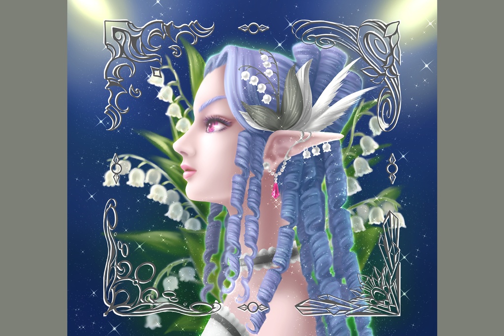 5月　スズラン　ハガキサイズ