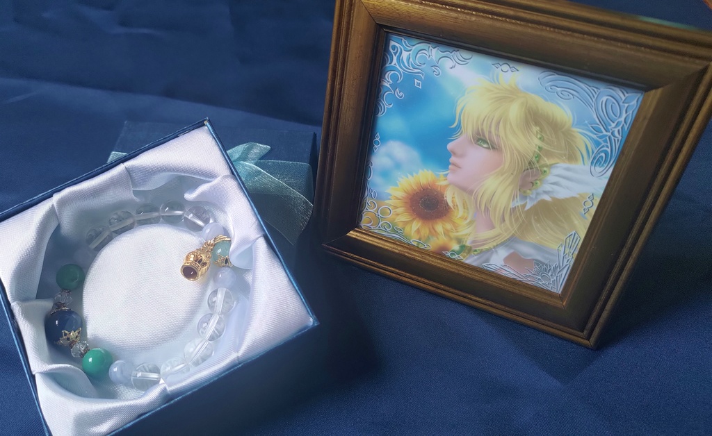 2:ブルーレースアゲート セット