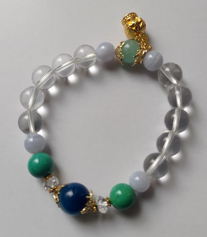 2:ブルーレースアゲート セット