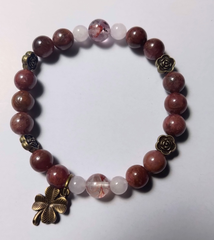 20:スタールビー&ローズクォーツ セット