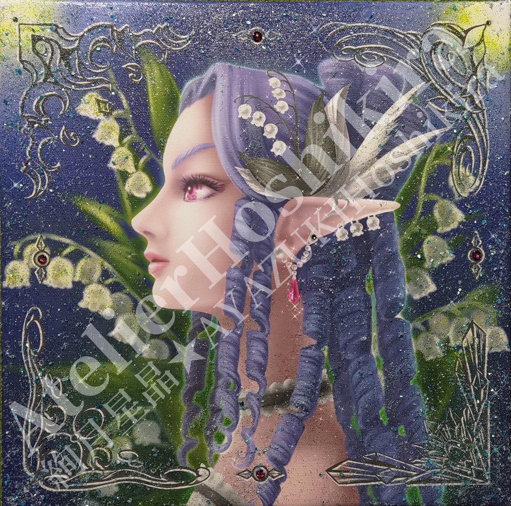 5月　Lily of the valley スズラン　誕生花エルフシリーズ