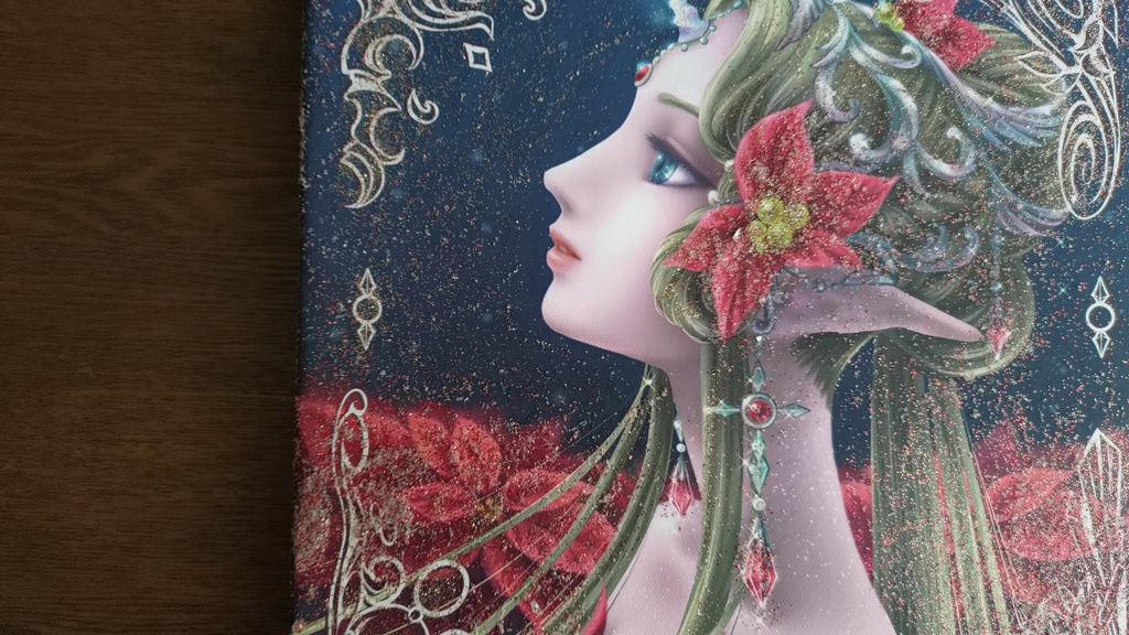 12月 Poinssetia ポインセチア 誕生花エルフシリーズ