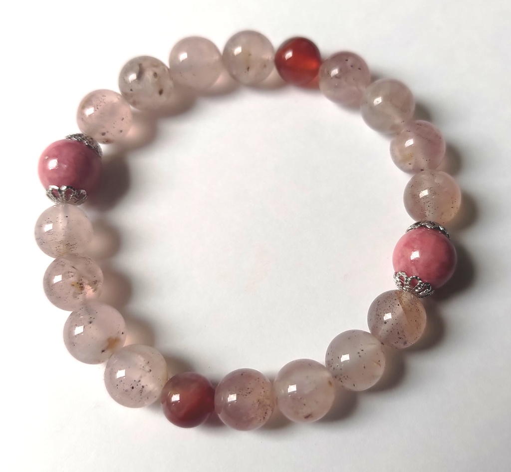 34: マイカインローズクォーツ セット