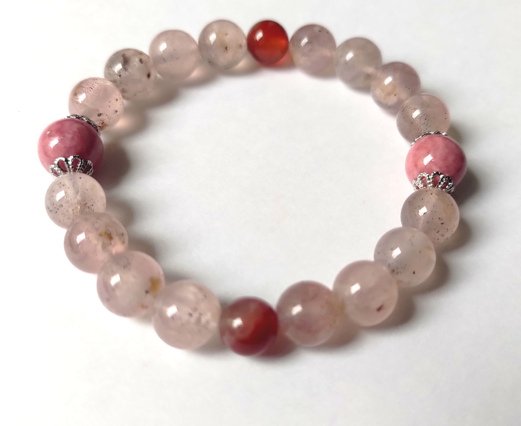 34: マイカインローズクォーツ セット