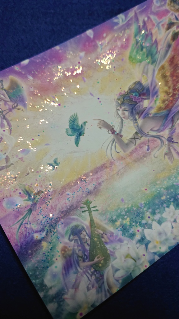 依代絵ポストカード 神々と精霊 10枚セット