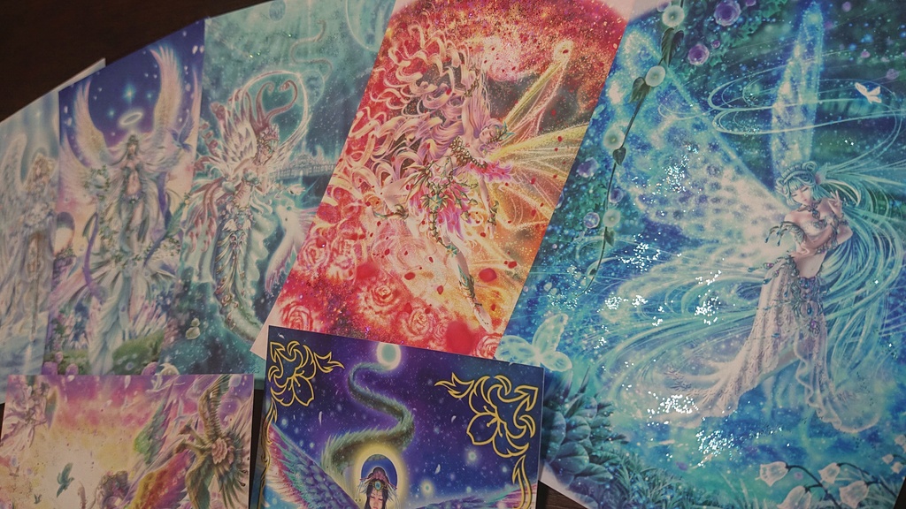 依代絵ポストカード 神々と精霊 10枚セット