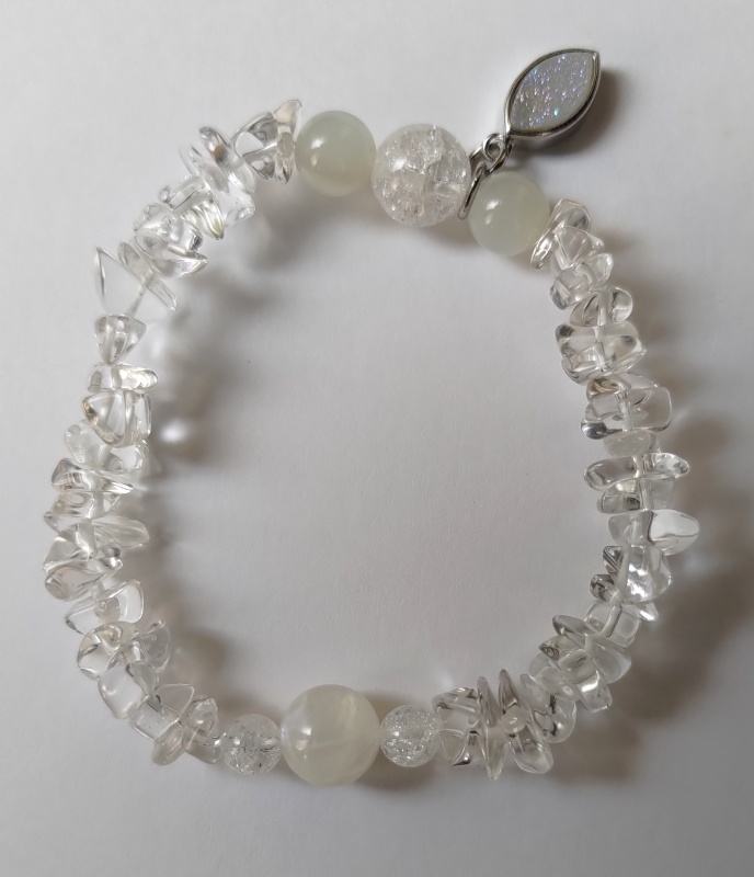 水晶さざれ石(ドルジークォーツチャーム付)