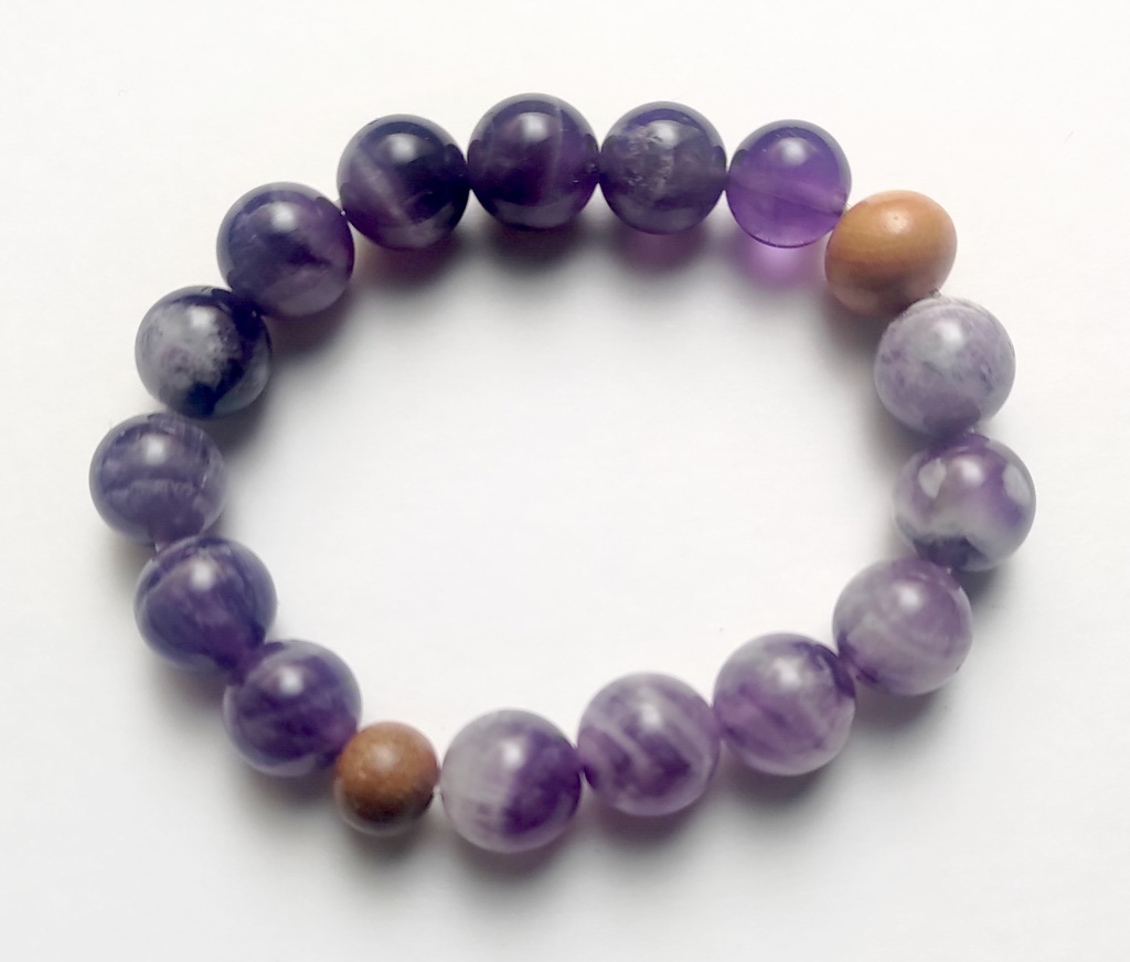 シェブロンアメジスト&桜の木