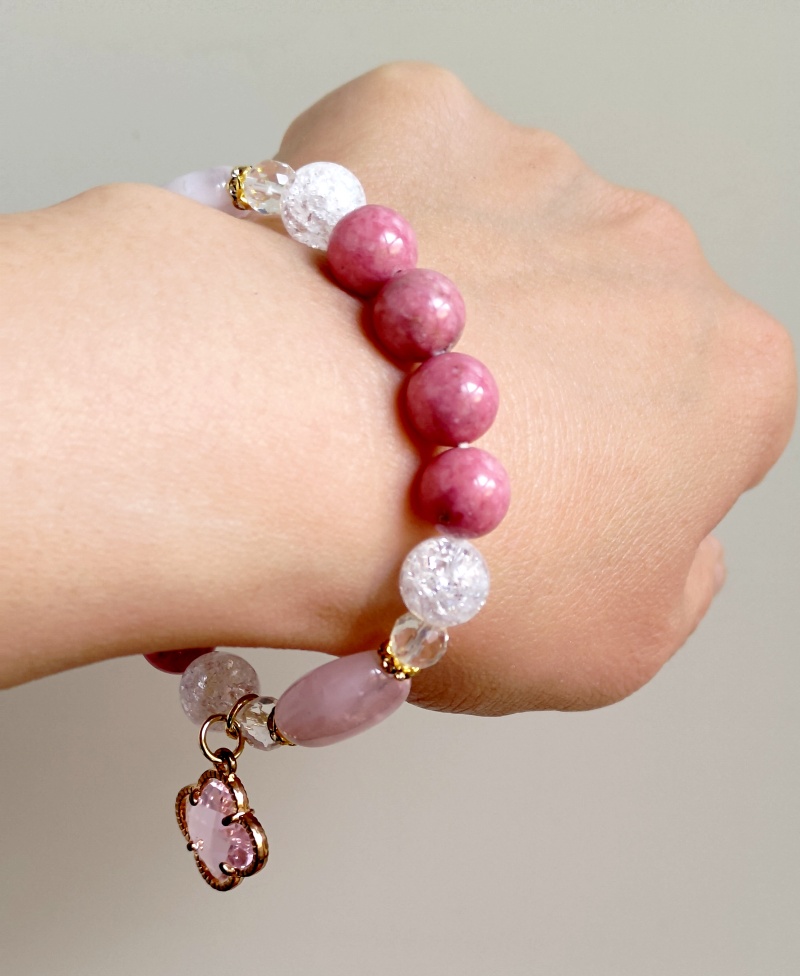 ロードナイト&ローズクォーツ