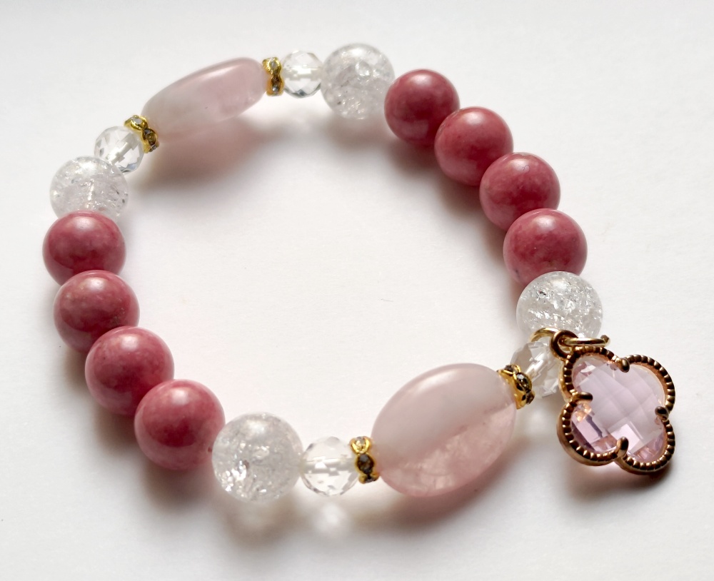 ロードナイト&ローズクォーツ