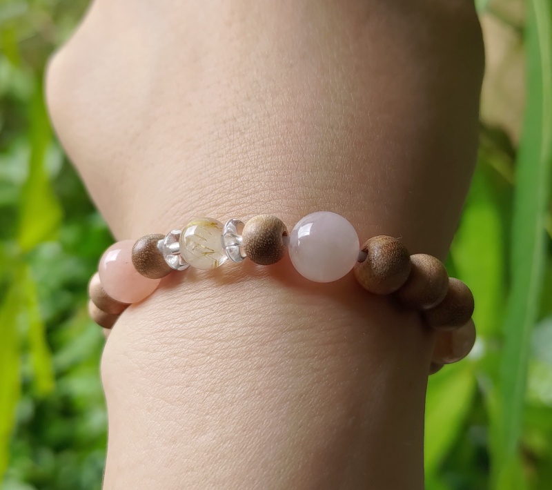 桜の木&ルチル&モルガナイト