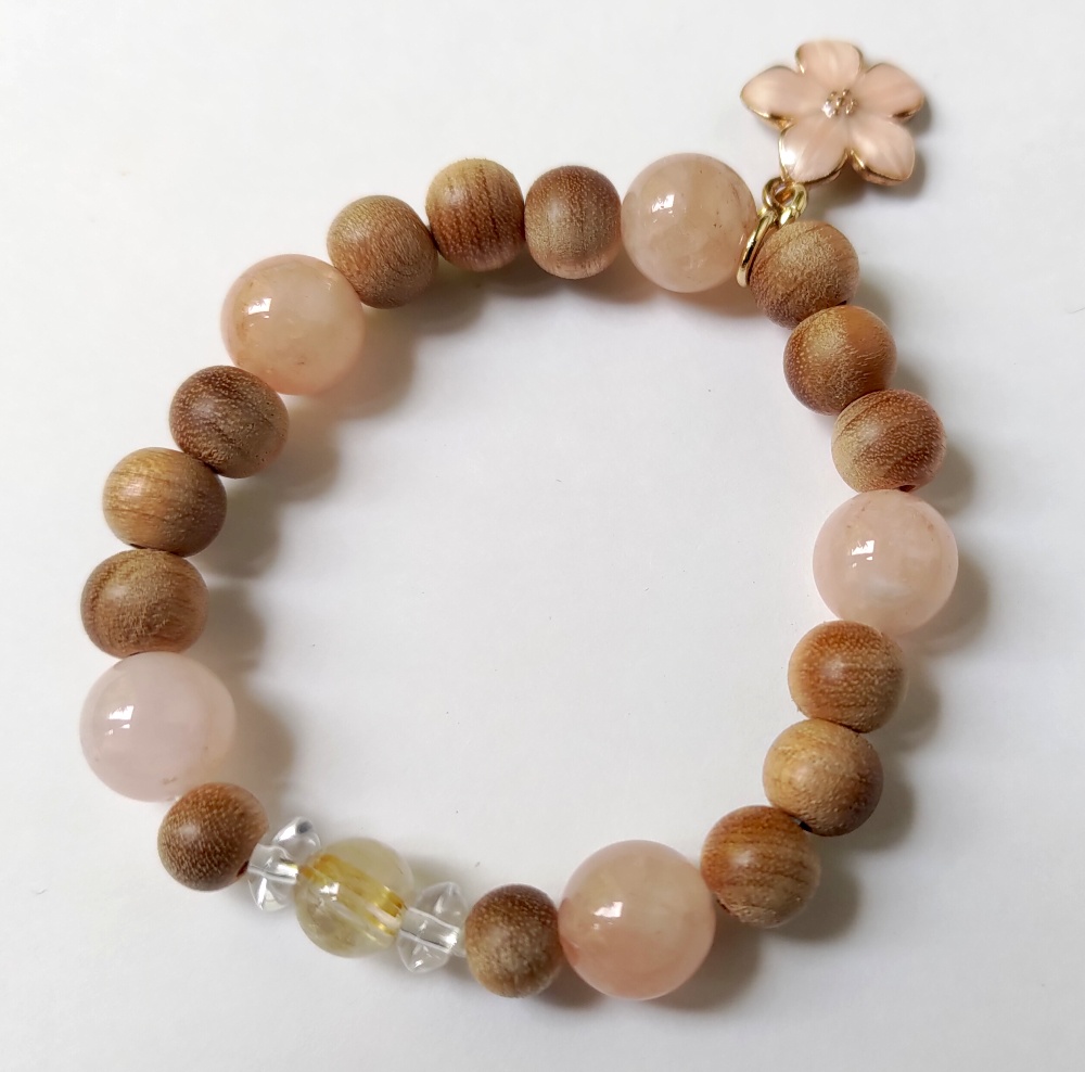 桜の木&ルチル&モルガナイト