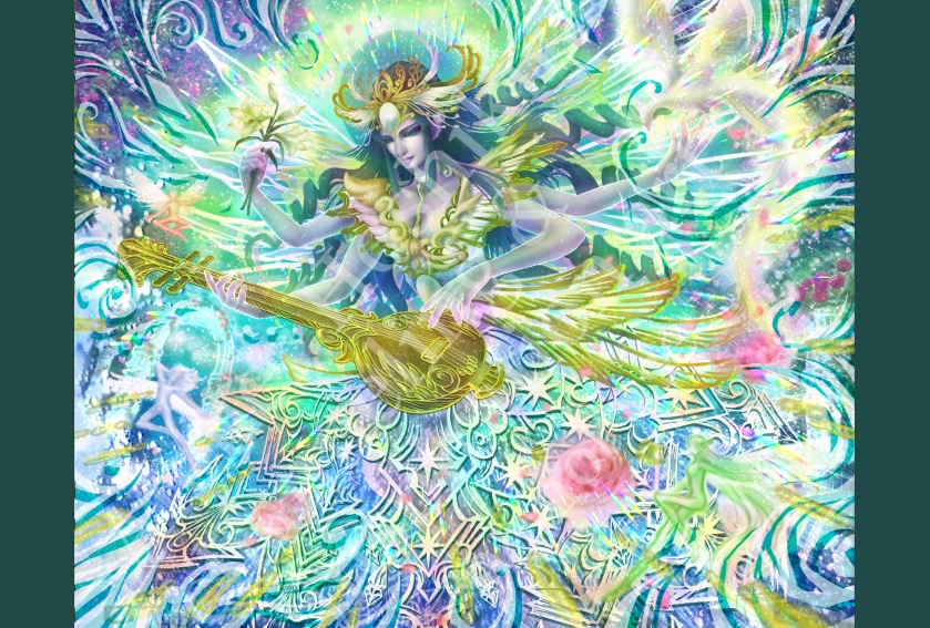 市杵島姫命~INANNA~ハガキデータ(2種類)