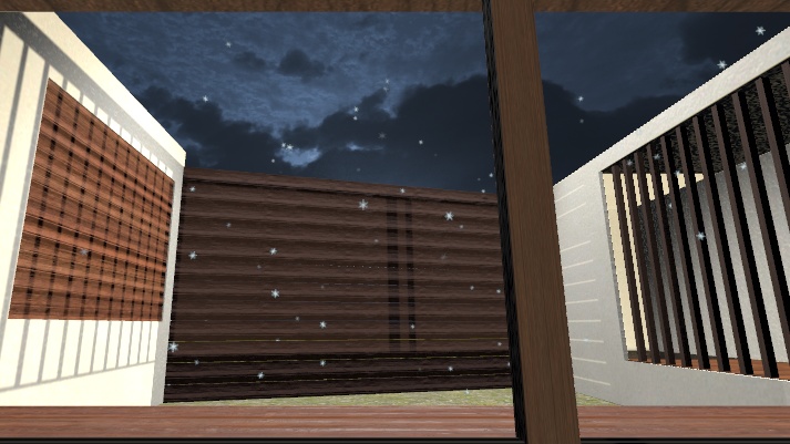 天候パーティクルセット(雨、雪、桜、葉、流れ星)