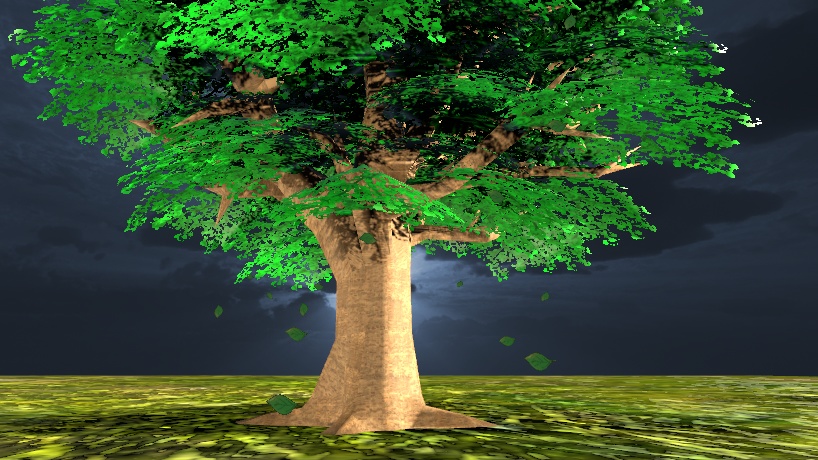 天候パーティクルセット(雨、雪、桜、葉、流れ星)