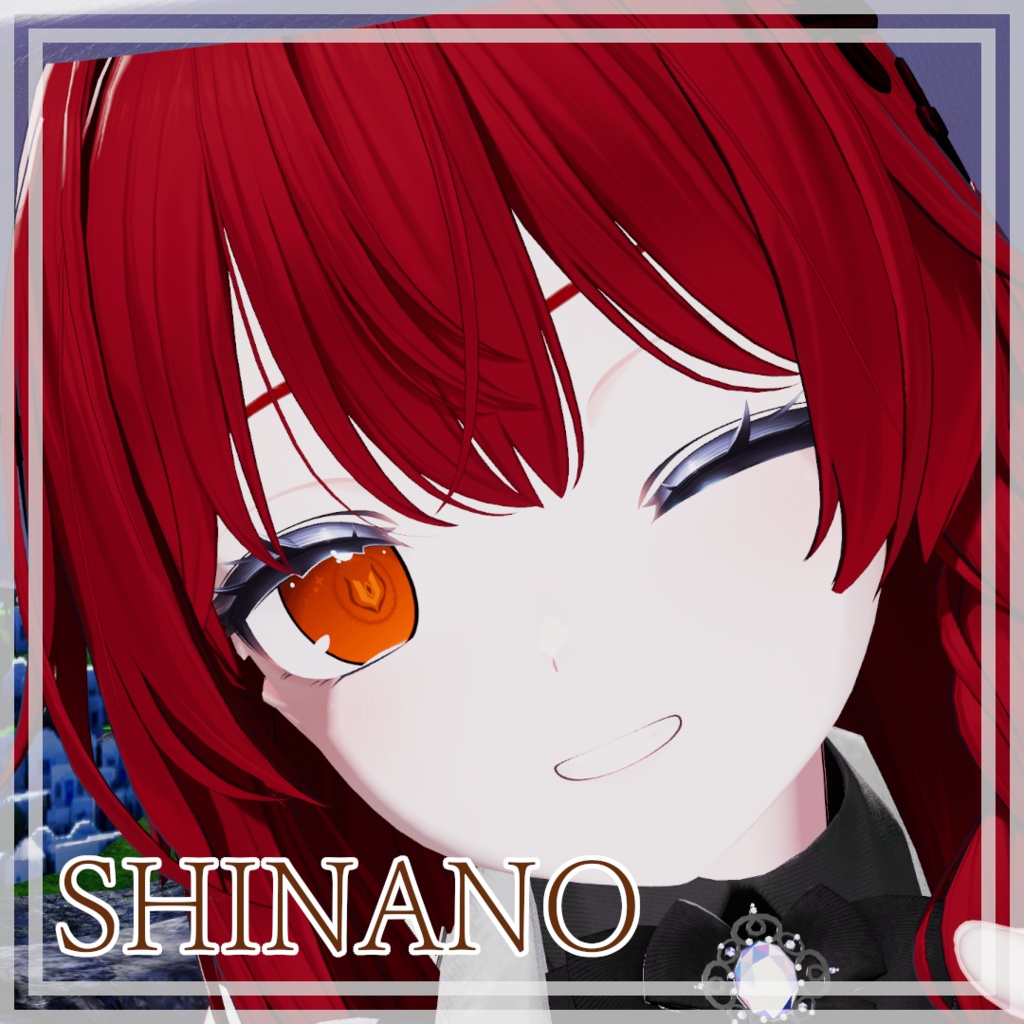 【14アバター対応】紋章の瞳アイテクスチャ