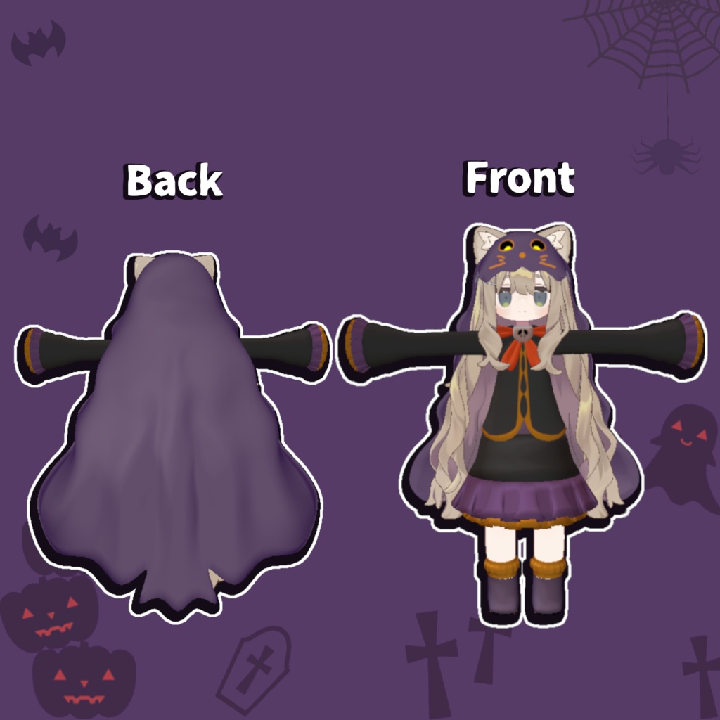 【セール】ハロウィンフリルドレス【キプフェル対応】