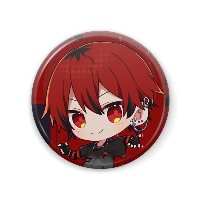 7周年記念缶バッジ(ミニキャラA)