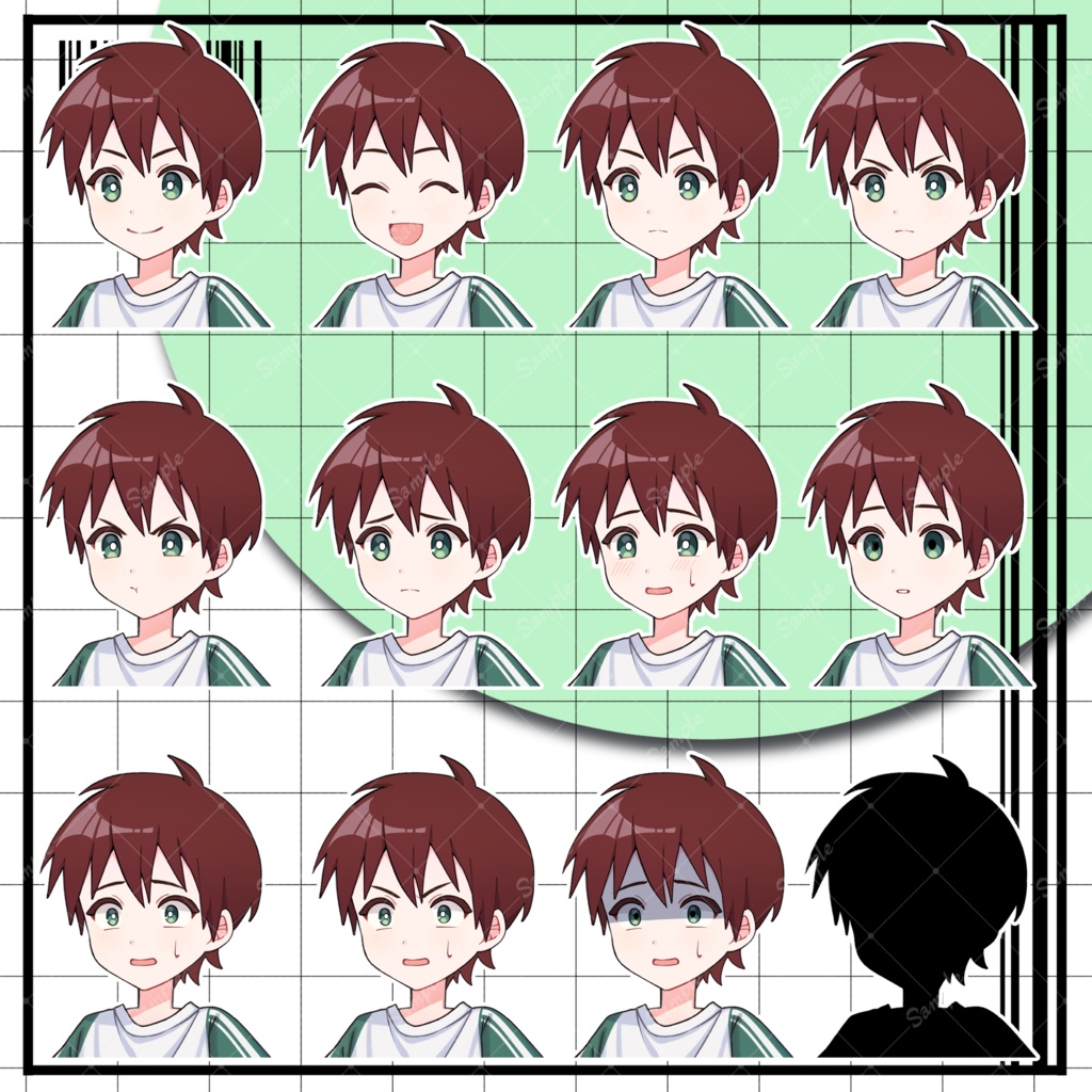 【無料有り】汎用立ち絵素材11【ボールを持った男の子】