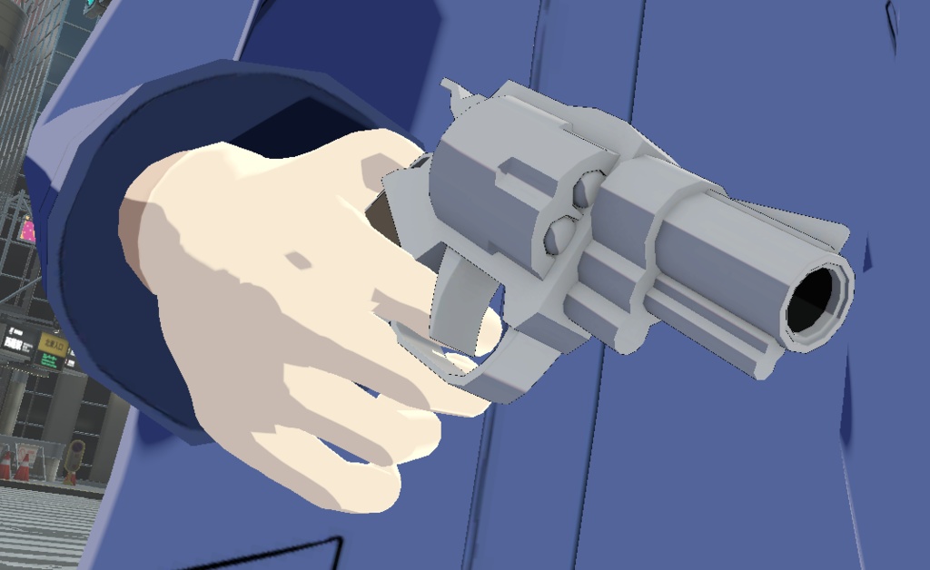 【VRChat想定】 笑い男 - laughingman - 攻殻機動隊二次創作モデル