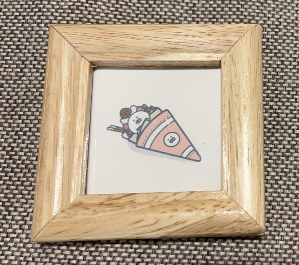 ミニ額イラスト（デジタルプリント）クレープ