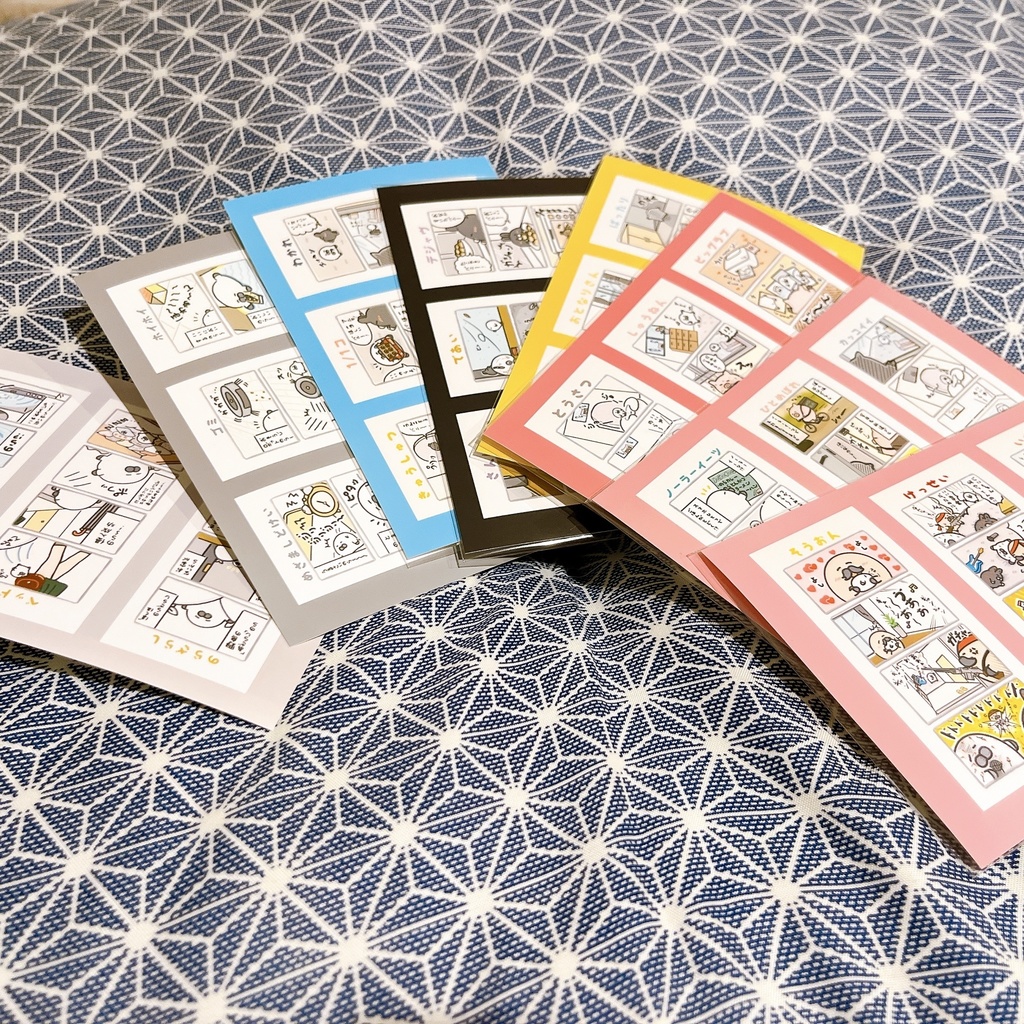 🦭4コママンガシール🦭