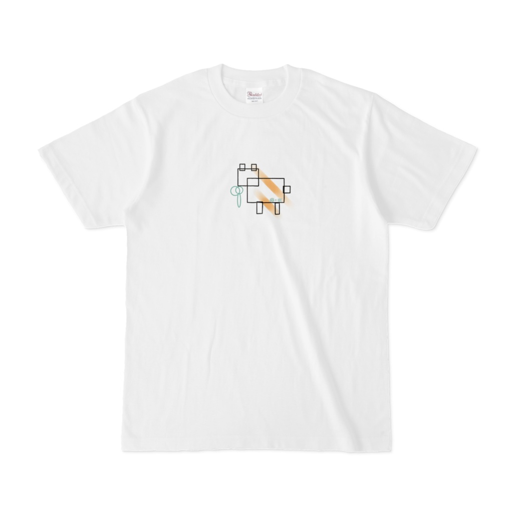 カクカクふたばめっちゃTシャツ