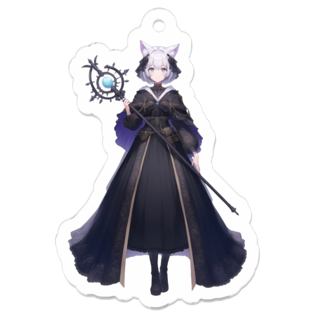 闇魔導士ちゃんアクリルキーホルダー