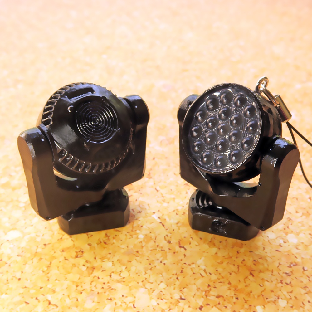 ムービングライトのストラップ