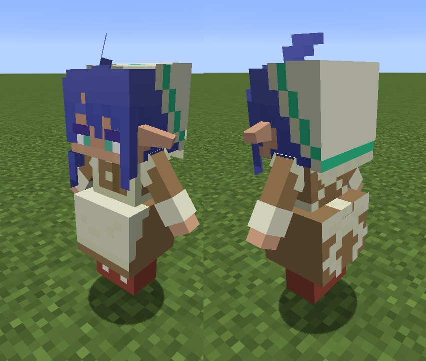 【littleMaidMob】Brownies【Minecraft】