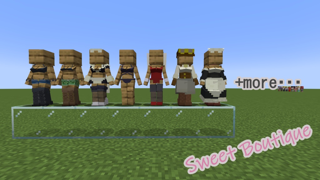 2024/03/24更新【littleMaidMob】Sweet Boutique【Minecraft】