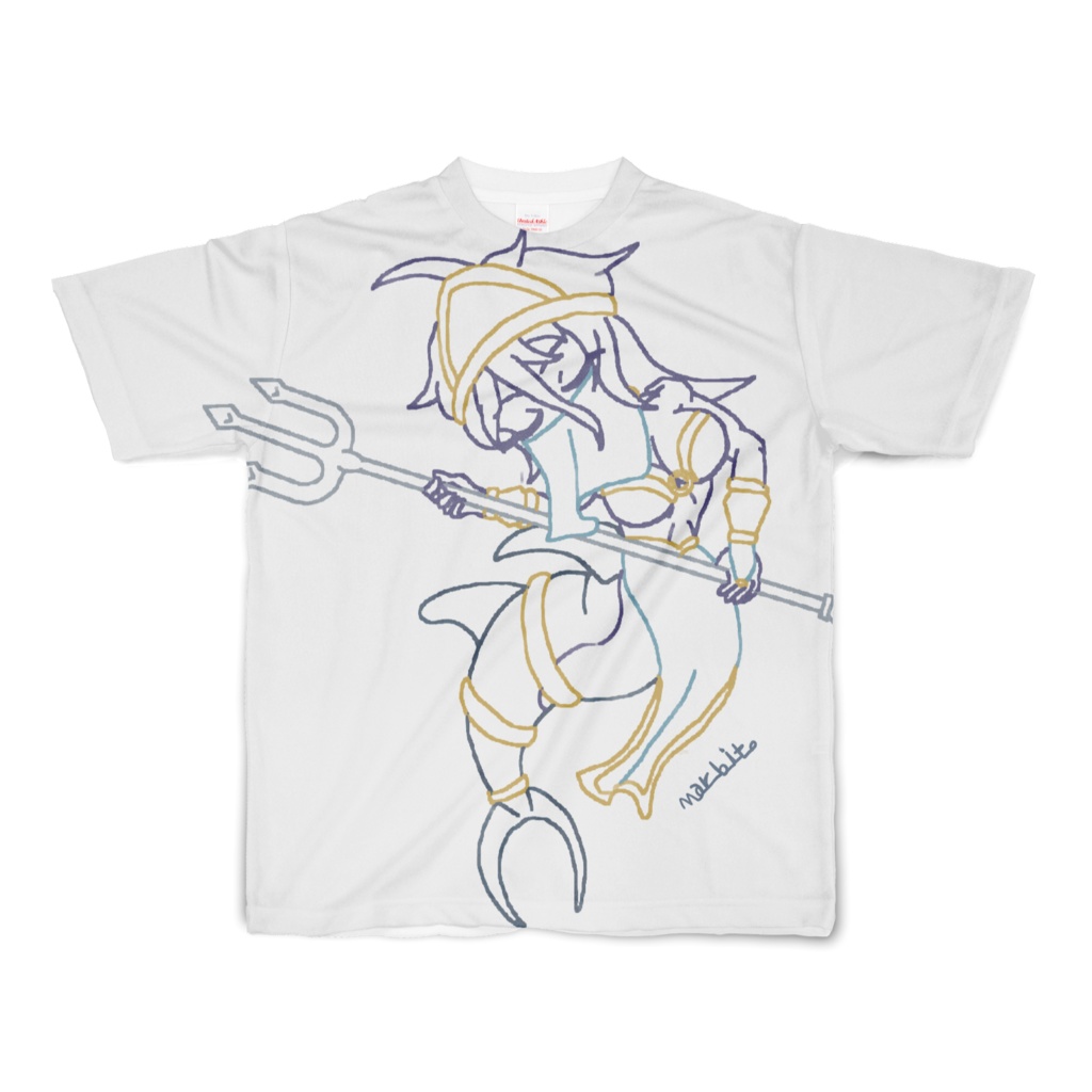 【Tシャツ】マーメイドの兵士