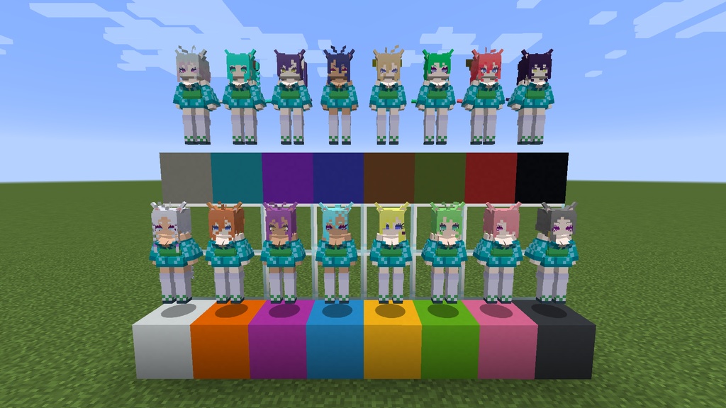 【littleMaidMob】Sweet Boutique High Teen【Minecraft】