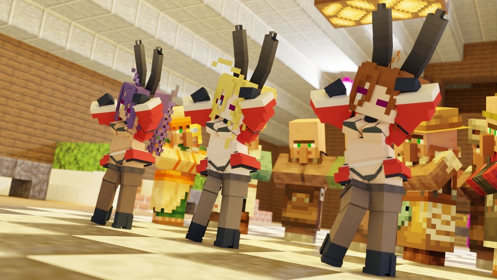 【littleMaidMob】Sweet Boutique High Teen【Minecraft】