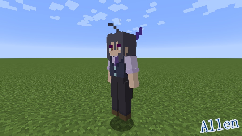 【littleMaidMob】マルチモデル Allen【Minecraft】