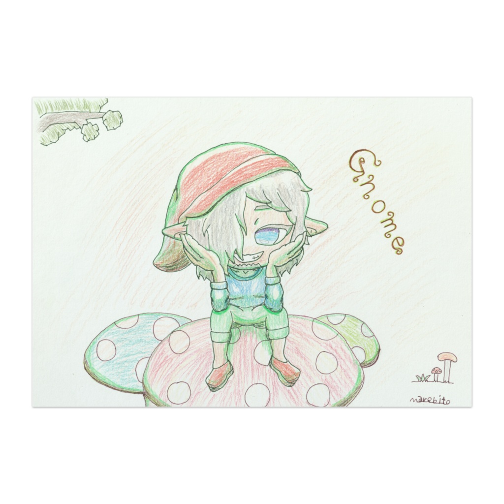 【ポスター】大地の精霊 ノーム