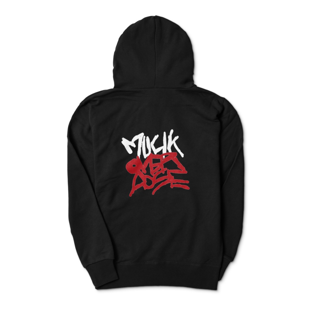 阿吽の心臓ジップパーカー