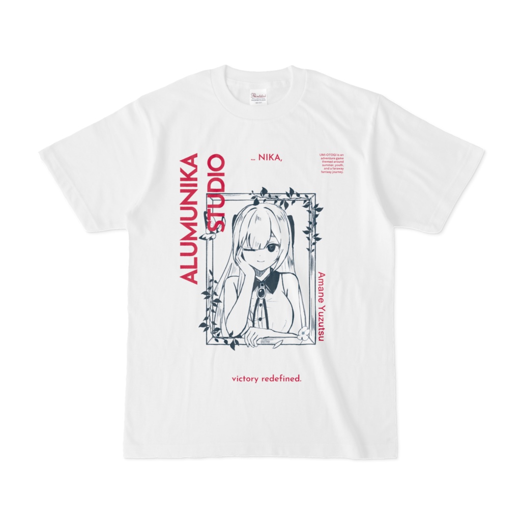 夕星天音 公式イラストTシャツ (UMI-OTOGI 遥かな海のグリモワール)