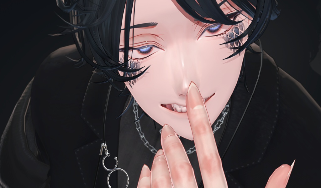 【斑霞専用】薄美 make up texture + Face blender shape -💎