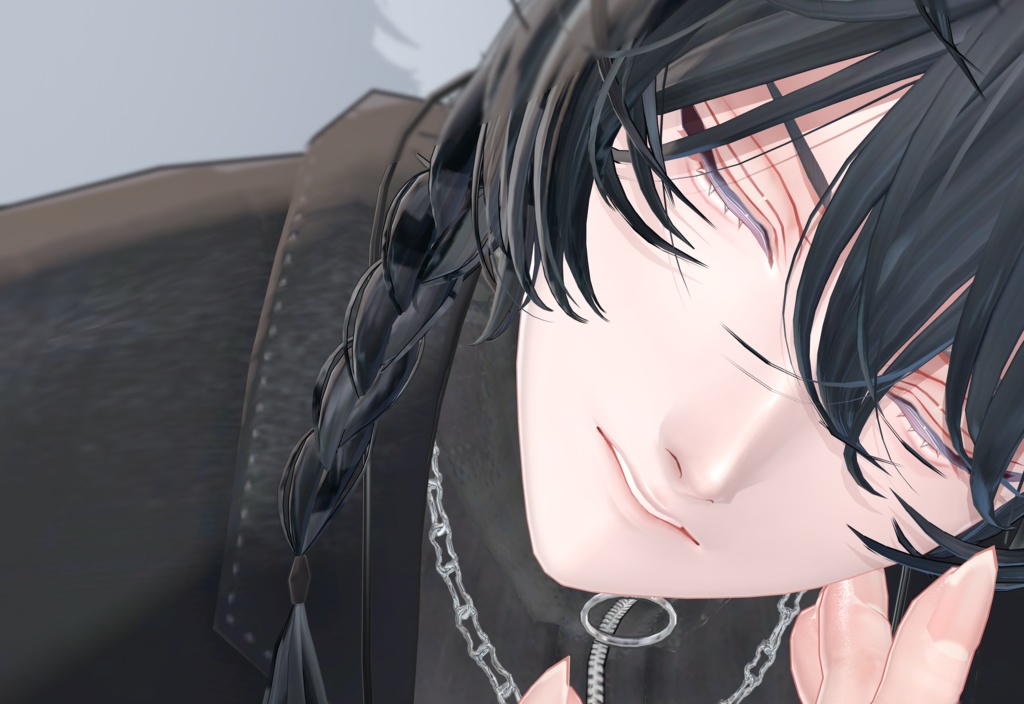 【斑霞専用】薄美 make up texture + Face blender shape -💎