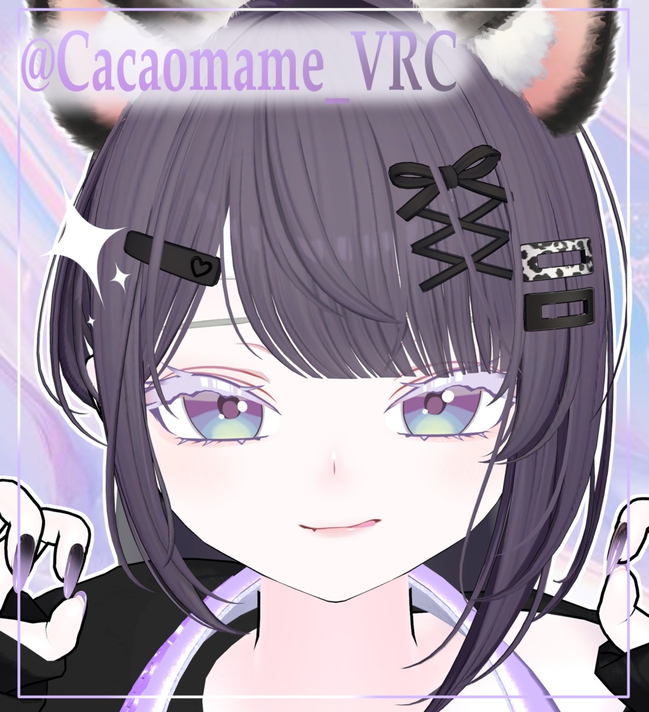 🌸uraraka make up Texture + eye make 💜 rurune