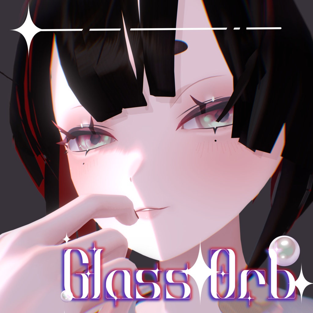 【月喰かむる専用】Glass orb 💎【Eye texture】