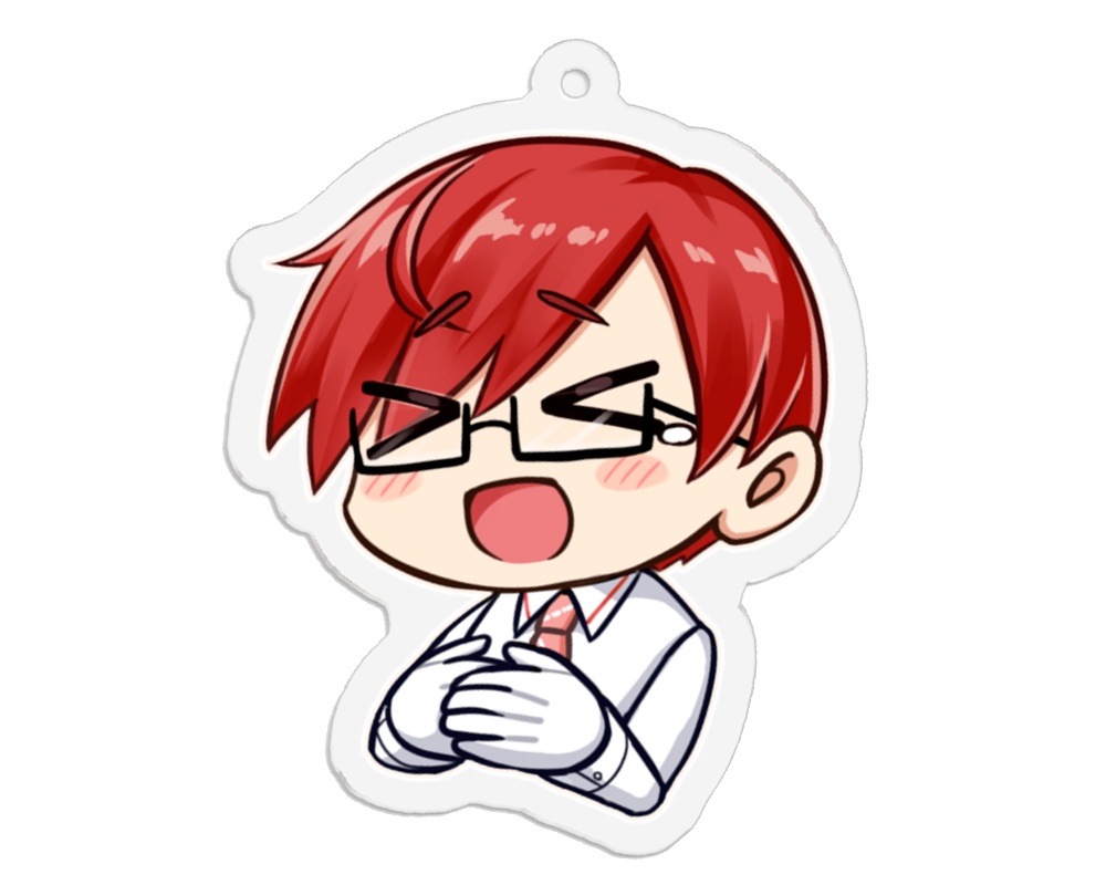 【C107】うらまるレチ「ｗｗ」スタンプアクキー　発送は5月中旬