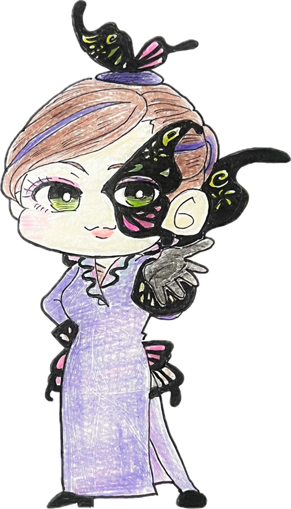 もちもちとしたファッショナブルなアクスタ