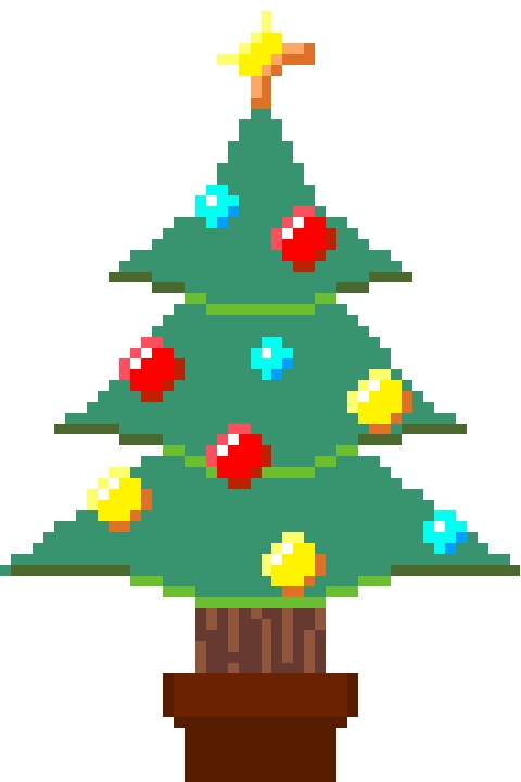 Xmas Pixel Art