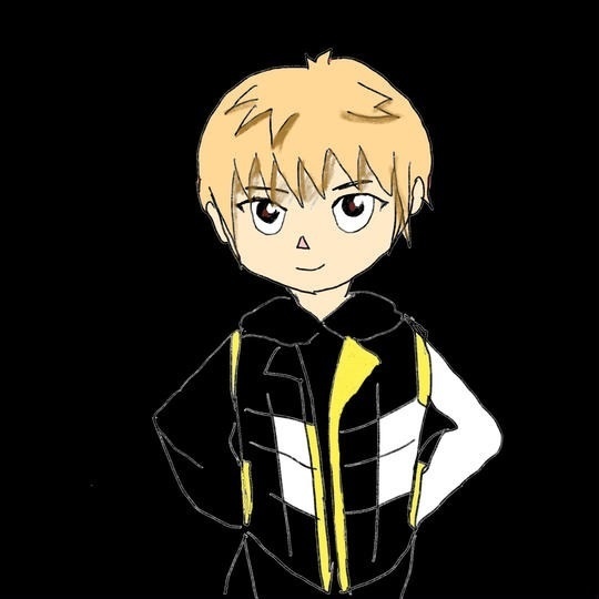 デジタルイラスト；男の子