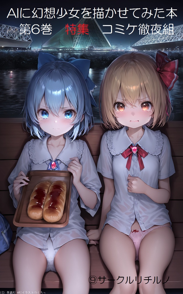 AIに幻想少女を描かせてみた本　第6巻　特集　コミケ徹夜組