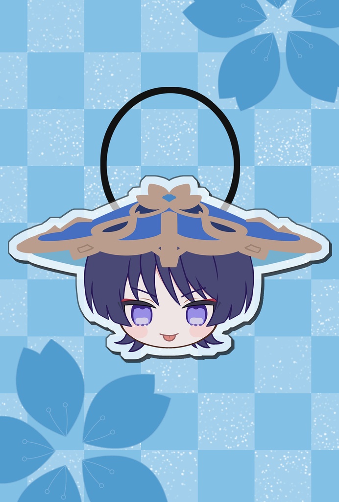 放浪者 お顔 ヘアゴム