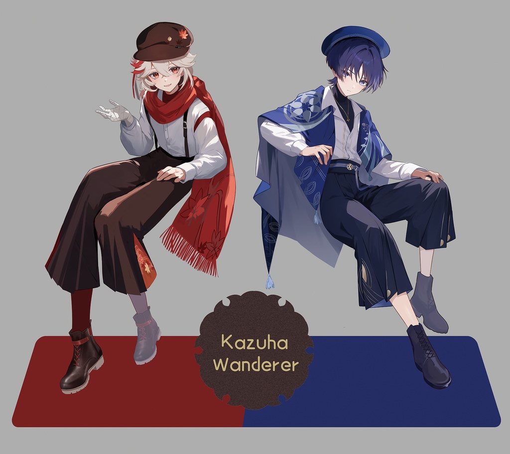 【予約販売】楓原万葉＆放浪者ジオラマアクリルスタンド