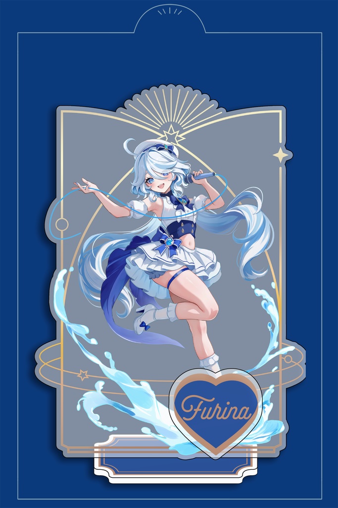 【予約販売】アイドルフリーナ BIGジオラマアクリルスタンド